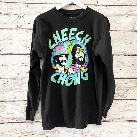 CHEECH AND CHONG Long Sleeve Shirt Size M - Picture 1 of 4